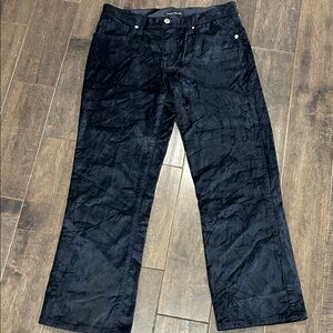 Elegant Gray Wide-Leg Pants